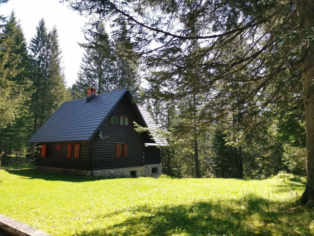 Chalet Stara Jelka Pokljuka Zgornje Gorje Buitenkant foto