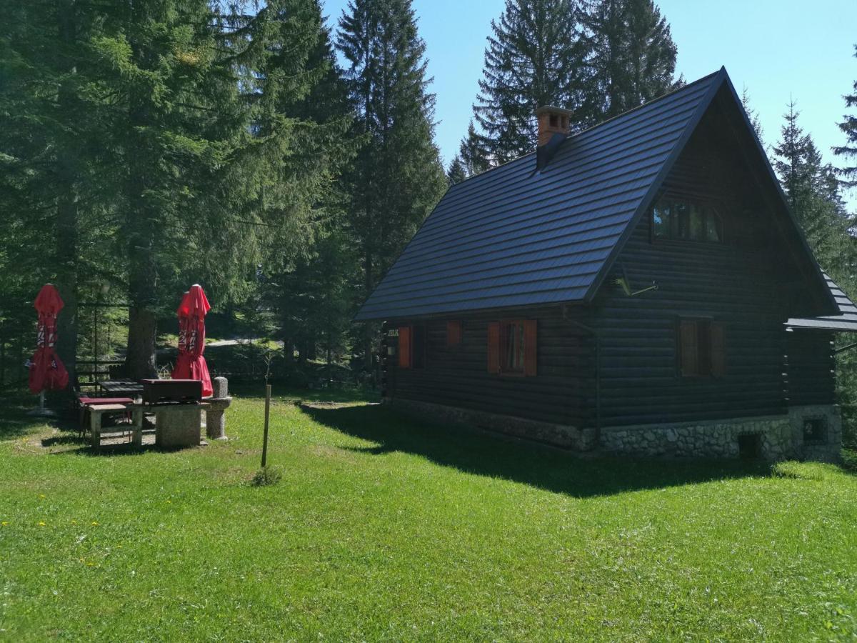 Chalet Stara Jelka Pokljuka Zgornje Gorje Buitenkant foto
