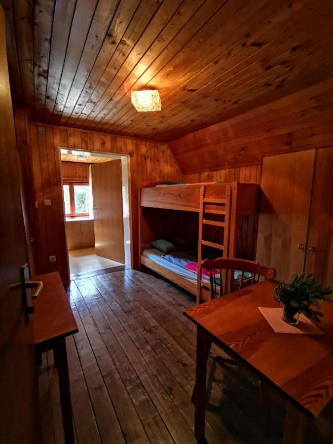Chalet Stara Jelka Pokljuka Zgornje Gorje Buitenkant foto
