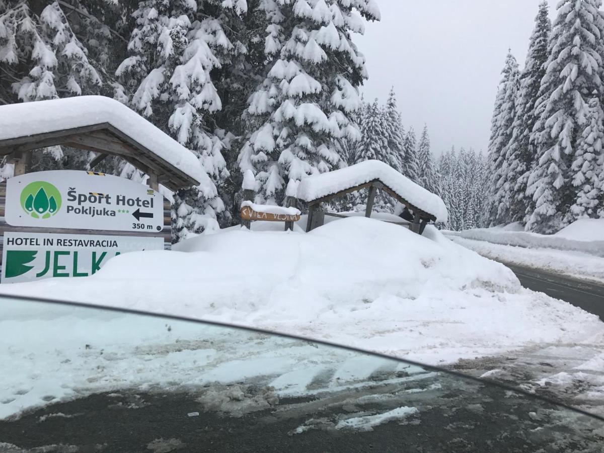 Chalet Stara Jelka Pokljuka Zgornje Gorje Buitenkant foto
