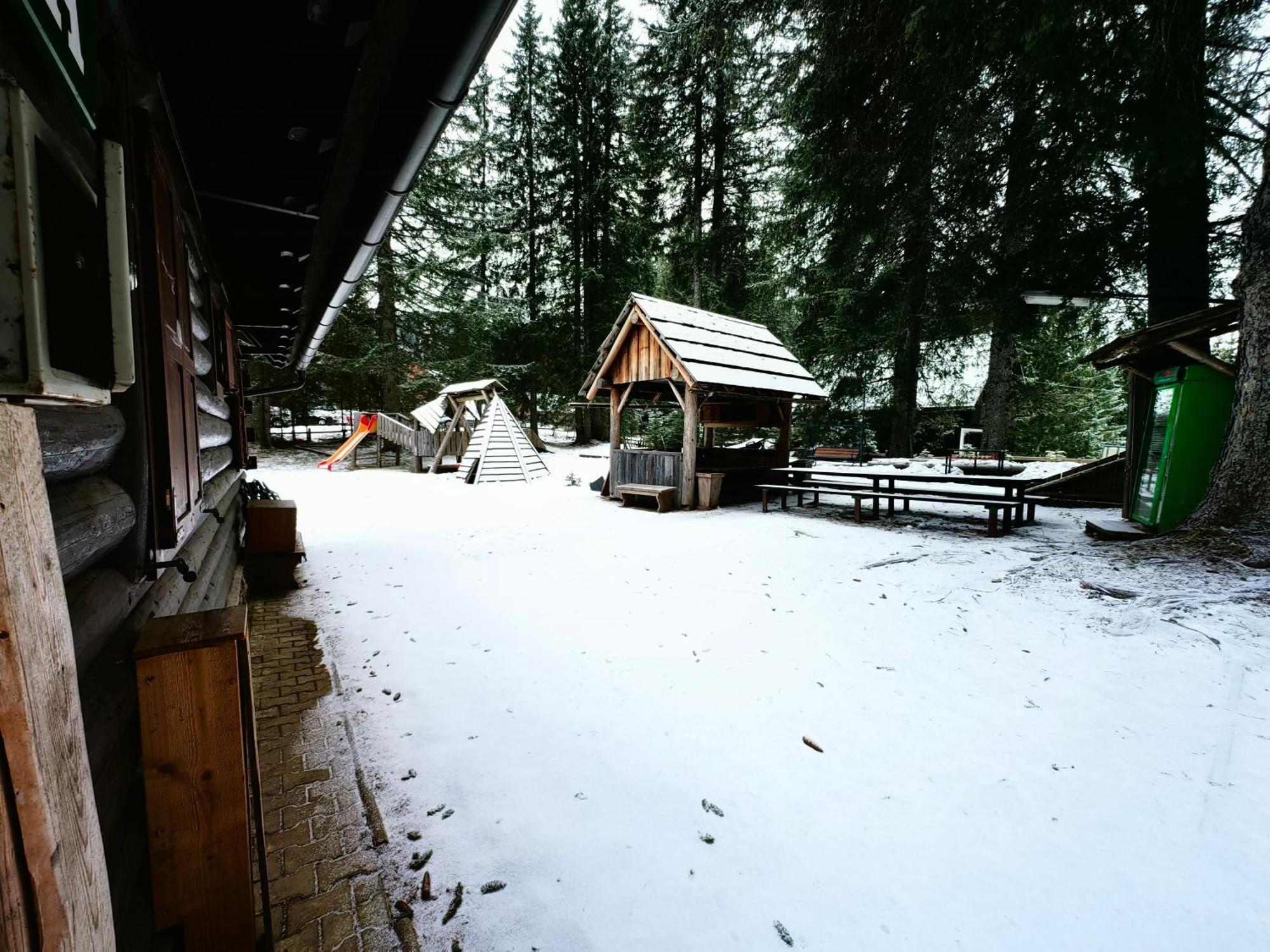 Chalet Stara Jelka Pokljuka Zgornje Gorje Buitenkant foto