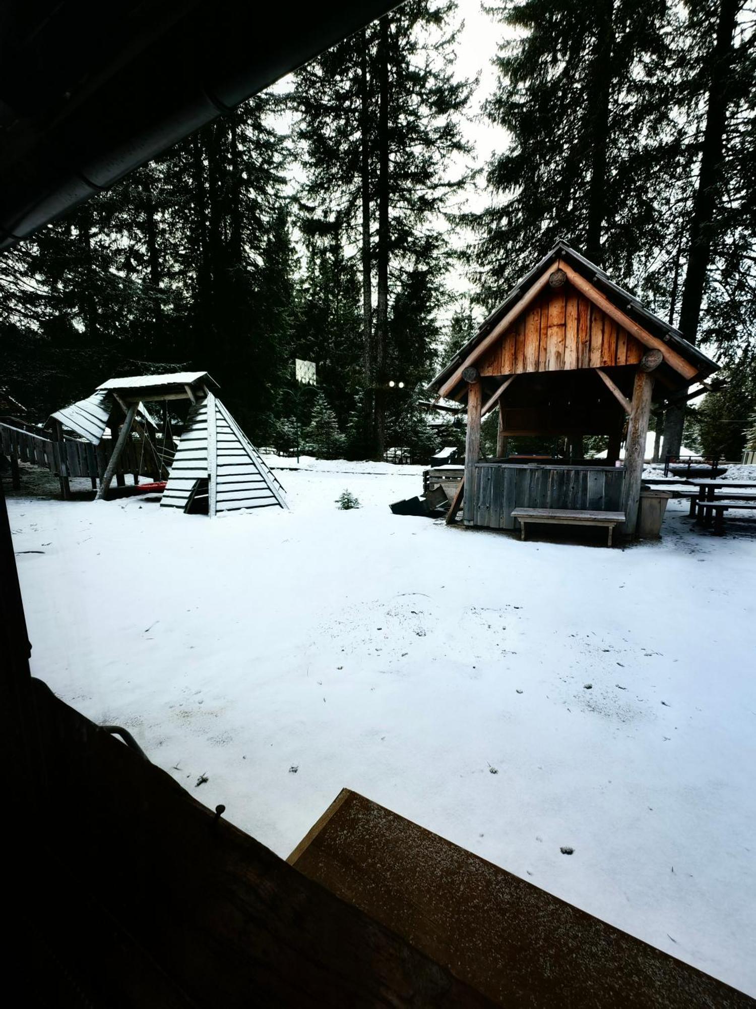 Chalet Stara Jelka Pokljuka Zgornje Gorje Buitenkant foto